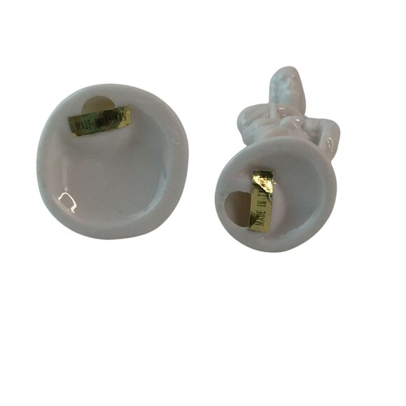 Vintage Ceramic Bisque 6 Piece Nativity Set Miniature 3”-4"  White Glazed Taiwan - Picture 12 of 16